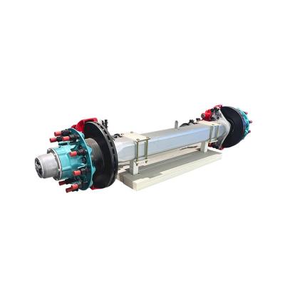 China Trailer Parts Manufacturers Factory Price Specifications 10t 11.5t 13t 16t 20t Multiple Spoke Trailer Axle For Semi for sale