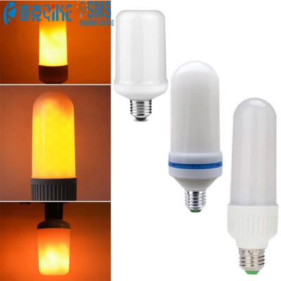 China E27 3W LED Burning Light Simulation Flame Lamp Bulb Fire Effect Yard Decorative 3 Modes LED Fire Bulb for sale