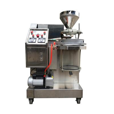 China 2020 Newest Oil Presser Pressing Machine Cold Press Seeds Machine With Temperature Control Home Use for sale