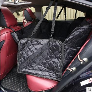 China Durable Universal Car Pet Cover Dog Seat Cover Mat Dog Hammock Cover Travel Back Mat Protector Durable for sale