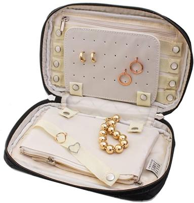 China Jewelry Household Designs Travel Jewelry Organizer Elegant Travel Jewelry Cases - Keep Your Earrings and Necklaces Organized and Safe Jewelry Roll for sale