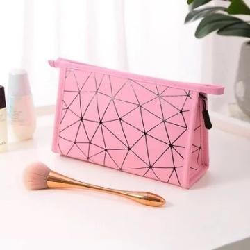 China Fashion Women Geometric Shard Coin Wallet Makeup Pouch Rhombus Toiletry Bag Mobile Phone Purse for sale