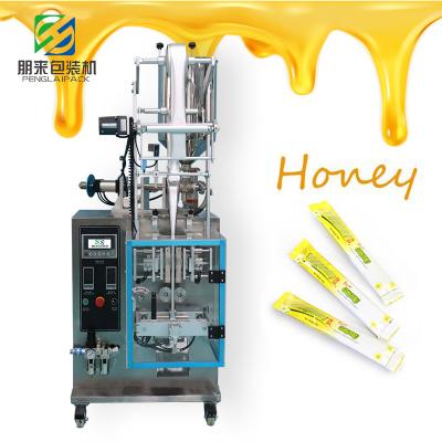 China Small Beverage Sachet Filling and Sealing Machine 10g 15g Honey Stick Packing Machine Liquid Paste Pouch Pack for sale