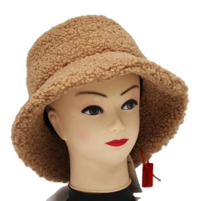 China Plush Bucket Hat Faux Fuzzy Fluffy Fur Fabric Foldable Easy Sell Top Sell for sale