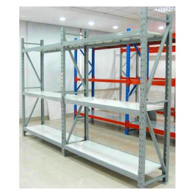 China Multilevel Expandable Metal Corrosion Protection Large Capacity Rack Light Duty Rack Shelves Storage Shelves For Warehouse for sale