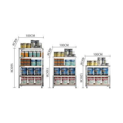 China Corrosion Protection Easy Install 5 Tier Height Adjustable Shelving Store Room Shelving Warehouse for sale