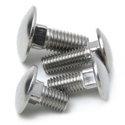 China New Stainless Steel Square Neck Round Head Bolt Carriage Bolt DIN 603 for sale