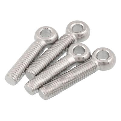 China Construction Industry Mechanical High Quality Bolt And Nut Small Eye Bolt Galvanized Carbon Steel Din444 Lifting Eye Bolts M2 M4 DIN 444 for sale