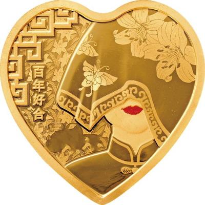 China Accept customer OEM customization 3 grams heart-shaped mold design coin design gold coin and make custom gold silver copper coins invent mold processing for sale