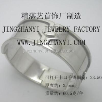 China Accept customer OEM customization 925 sterling silver bangles designed and customized made bangles copper golden bangles cast design and manufacturing for sale