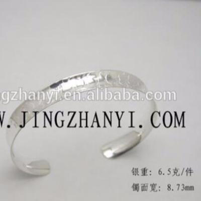 China BOHEMIA Jingzhanyi jewelry factory design and bracelet manufacturing classic open men's bracelet silver women's bracelet custom bracelet for sale