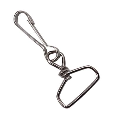 China Mini Trigger Key Ring Multifunctional Eco-friendly Hanging Swivel Eye Bolt Steel Snap Hook for sale