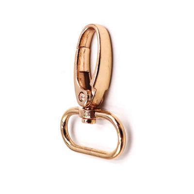 China Eco-friendly Ring Quick Link Golden Metal Key Chain Bag Hardware Alloy Smart Accessories Snap Hooks Custom for sale