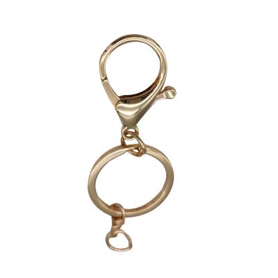 China Custom High Quality Keychain Lobster Clasp Keychains Accessories(Can Provide Rohs Testing)Eco-friendly Zinc Alloy Metal Key Chain for sale