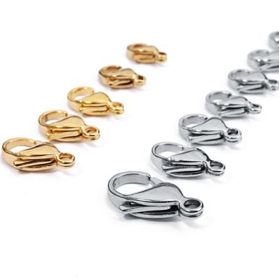 China Foshan 925 Colors Gold Filled Lobster Snap Hooks Eco-friendly Lobster Claw Clasp 32Mm Clasp Clasp Bracelet for sale