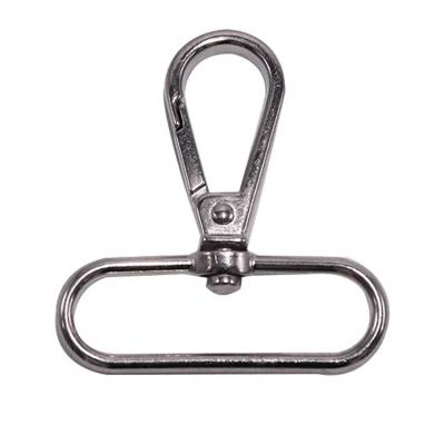 China Eco - Friendly 316 Swivel Wholesale Press Stainless Steel Snap Hook With Hole for sale