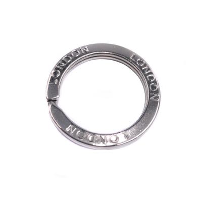 China Environmental Friendly Hardware Custom Snap Small Opening Spring O Tiny Silver Metal Ring for sale