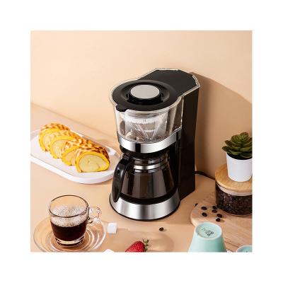 China Hot Sale Ouguanxuan Insulation Work In Common American Coffee Maker Drip Coffee Machine 600ml With Insulation Function For Home And Office Use for sale