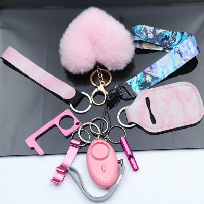 China Metal Checked Self Defense Manufacturer Wholesale Customizable Color Self Defense Key Chain Key Chain for sale