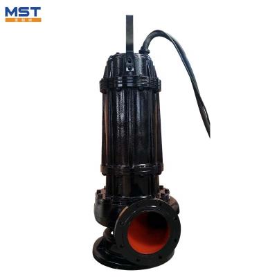 China Sewage Transport And Flood Control Unclog Electric Motor Centrifugal Submersible Pumps For Dirty Water Rainwater for sale