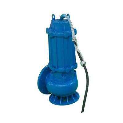 China WQ Utilities Industrial Sump Pumps Submersible Sewage Pump For Dirty Centrifugal Sewage Pumps for sale