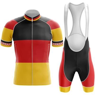 China Quick Breathable Bike Cycling Wear Tops Print Pattern Silicone Gripper Band Custom Cycling Tank Top for sale