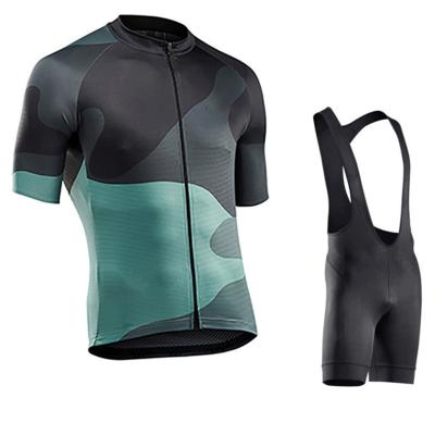 China Latest Breathable Quick Dry Breathable Cycling Suits Cycling Jersey High Quality Short Sleeve Custom Sportswear for sale