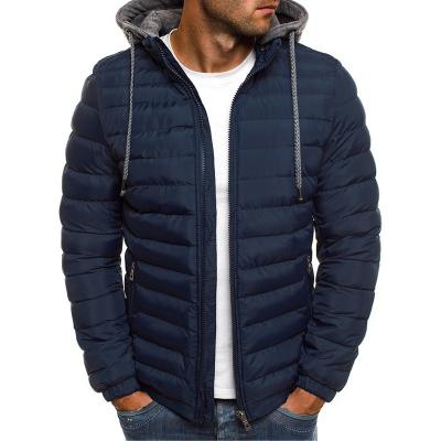 China High Quality Outdoor Men's Padded Striper Jacket Winter QUICK DRY Filler Coat For Men for sale