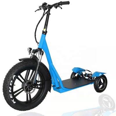 China Men's Electric Bicycle 20 Inch Fat Tire Electric Tricycle 3 Wheel Electric Bike Trike Position for sale