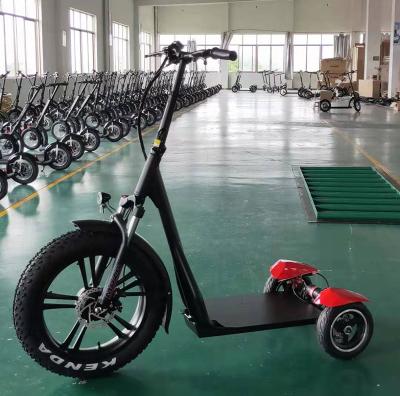 China Original CE 2020 New Women Electric Trikke 48V/350W Motor Green Power For Adult And Teenagers Three Wheels Electric Scooter for sale