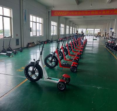 China Original CE 2020 New Women Electric Trikke 48V/350W Motor Green Power For Adult And Teenagers Three Wheels Electric Scooter for sale