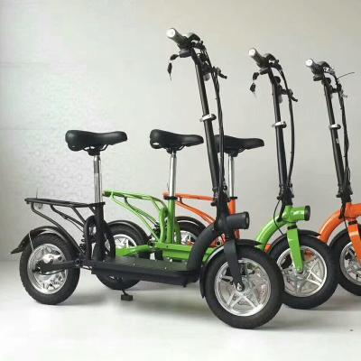 China Women 2 Wheels Electric Scooter With Basket And Bag For Adult And Teenagers 350W Motor for sale