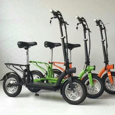 China Men CE 2 Wheels Electric Scooter With Basket And Bag For Adult And Teenagers 350W Motor for sale