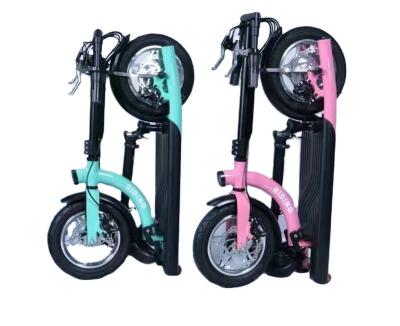 China Cocos cheap electric scooter women city scooter 36V/350W foldable motor for adult and teenagers for sale