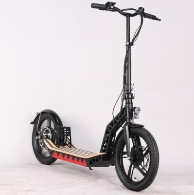 China New Original China Factory Men 16 Inch Fashion Design Folding 2 Wheels Electric Scooter 36V/350W Motor For Adult And Teenagers for sale