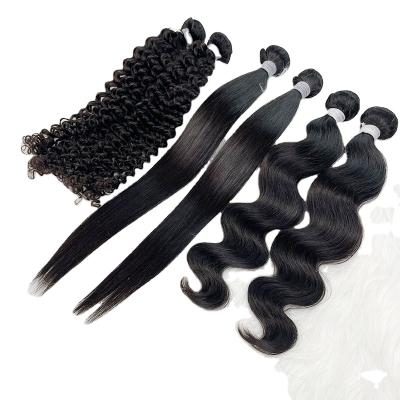 China Brazilian Body Wave 10-40 Hair Extension Vendor Hair Weave Bundles Wholesale Virgin Cuticle Aligned Hair for sale