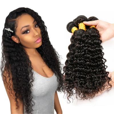 China Hot Selling Brazilian Deep Wave Hair Extension 2021 Trending Products Mink Hair Weave Bundles Supplier for sale