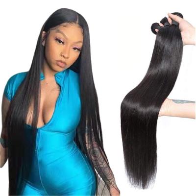 China Cheap silky straight wave straight hair bundles supplier, wholesale virgin remy cuticle aligned brazilian hair bundles and closures for sale