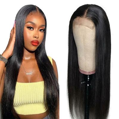 China Silky Straight Wave Full Cuticle Aligned Hair Wigs For Virgin Brazilian Lace Front Wig Color Women Straight Hair Weave for sale