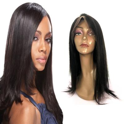 China Cheap Glueless Pre Plucked Natural Hairline Pre Plucked Hairline HD Natural Full Lace Hair Wig With Baby Hair For Black Women for sale