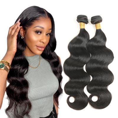 China Body Wave Hair Vendors Body Wave Long Bundles Human Weave Remy Hair Extensions Mink Brazilian Natural Black Virgin Hair for sale