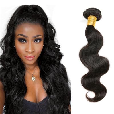 China No Tangle Hair Extension Vendors Free Sample Real Hair Nice Body Wave Mink Brazilian Virgin Hair Bundles No Tangle for sale