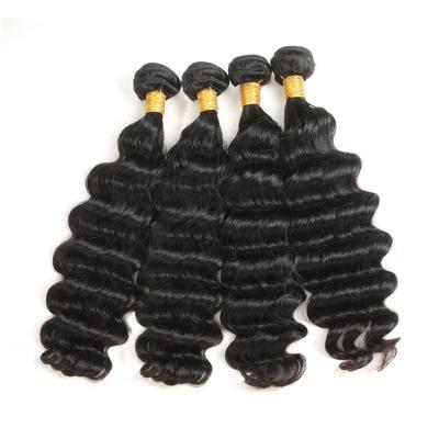 China Wholesale Indian DEEP LOOSE WAVE Factory Price Virgin Cuticle Aligned Hair In China Loose Deep Wave Hair Bundles Sellers for sale