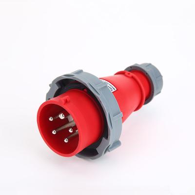 China Commercial Waterproof Type 0152 16A 380V Socket 5 Pin Level IP44 Level IP44 Industrial Socket 3P+N+E for sale