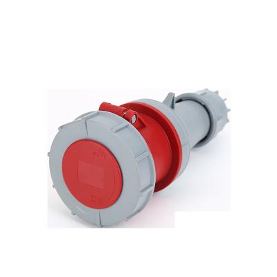 China Commercial Waterproof Type 2352 IP44 Level 63A 380V 3P+N+E Industrial Connector 5 Pin Connector for sale