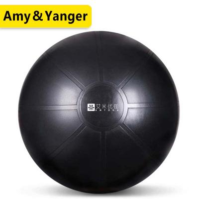 China Anti-shatter PVC BSCI factory 65cm diameter anti-shatter PVC fitness yoga ball with compressor for sale