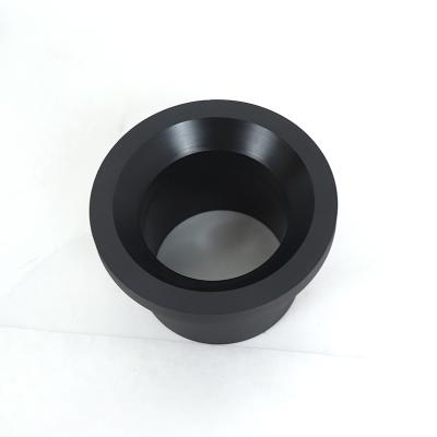 China HDPE Connector Pipe Fitting Bush Duct Pipe Stub End Flange HDPE SDR11 SDR17.6 PE100 PE80 for sale