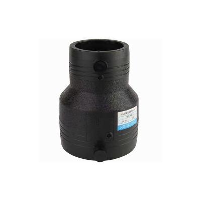 China Straight HDPE Pipe Electrofusion Fitting Fusion Reducer Reducing Coupling for sale