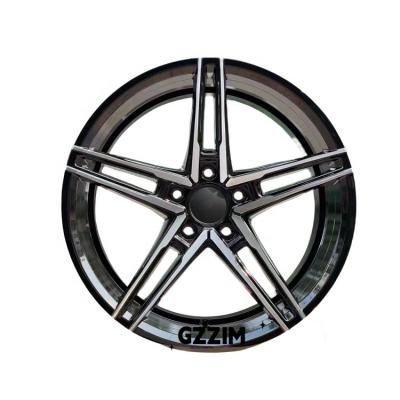 China Roda de automóvel brilhante preto mate / preto Universal 18 * 8.5J à venda