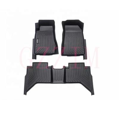 China Custom Fit 5D Floor Mats For Isuzu D-Max Sports Style Inner Accessories for sale